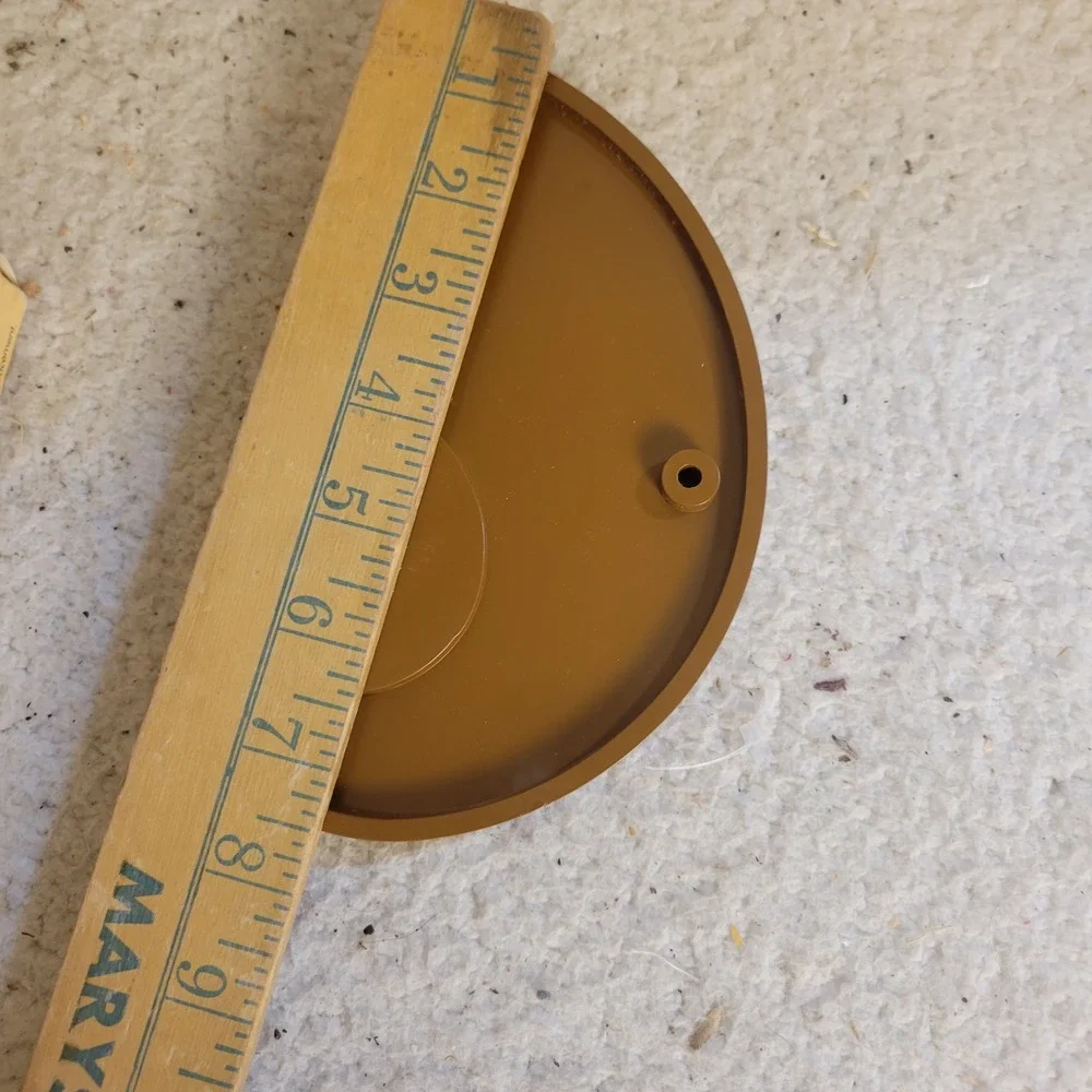 UN-SKRU Jar Opener Model 333 Brown Good Vintage Under Cabinet Kitchen Tool USA